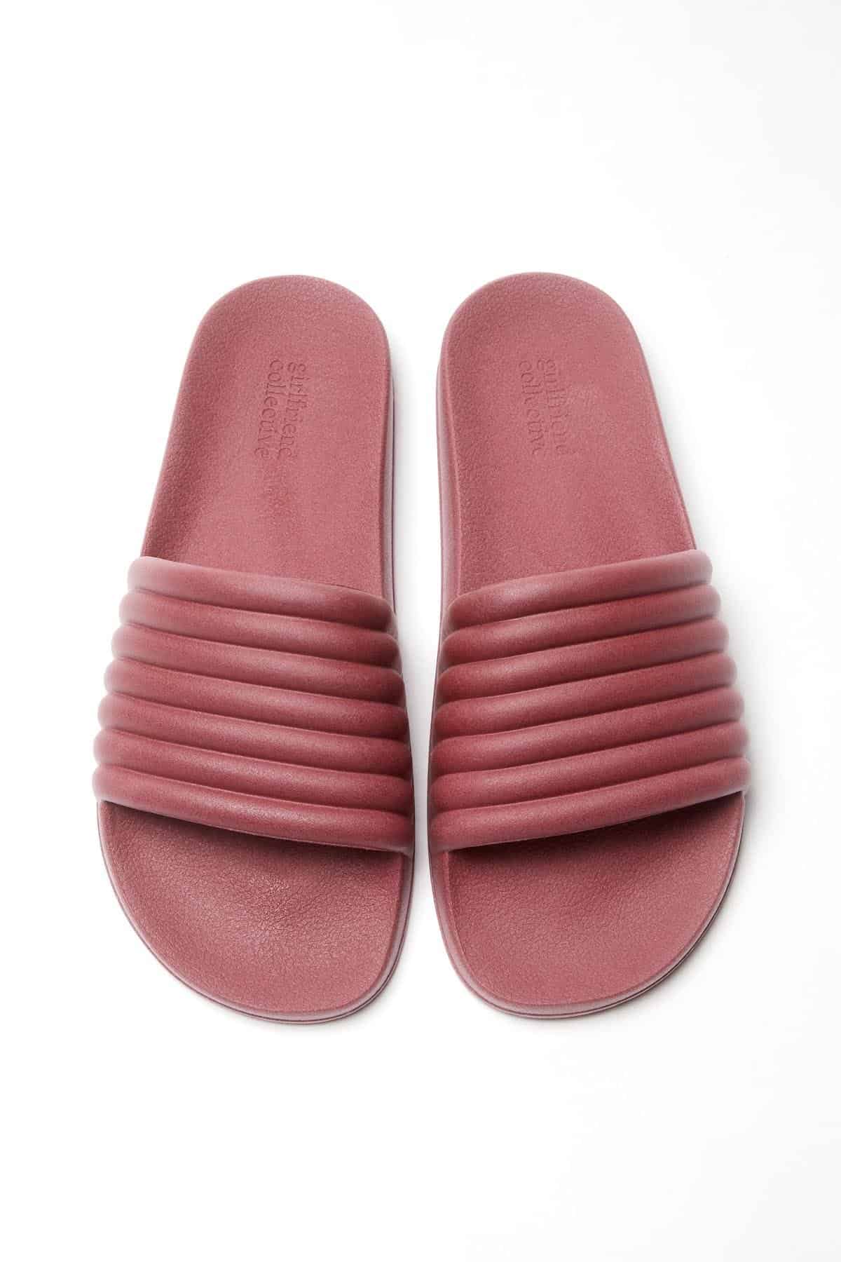 Girlfriend Collective Slides in Fig