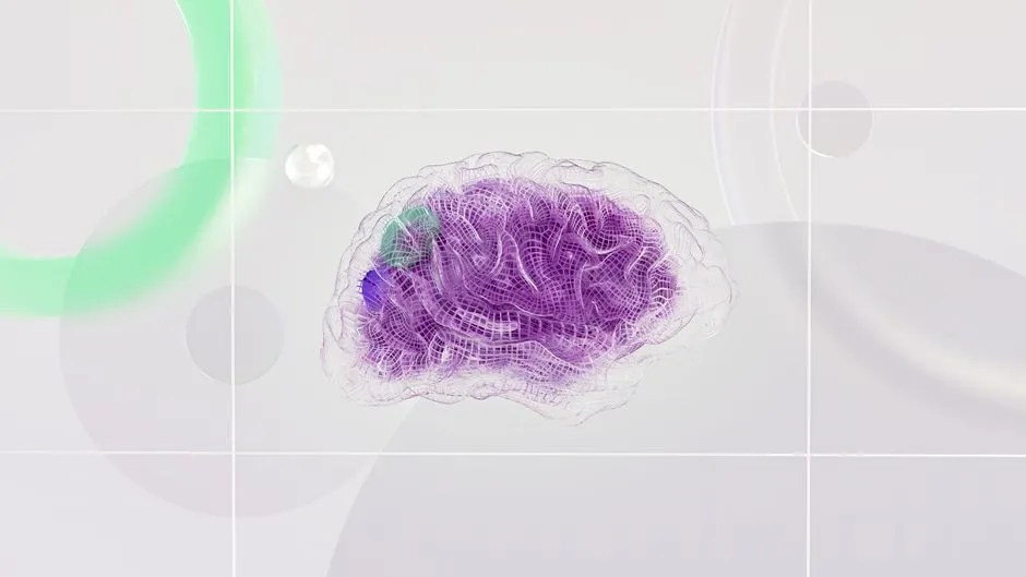 챗GPT 메모리 기능을 상징하는 AI 뇌 형상 그래픽 (무료 스톡 이미지, 실제 서비스 화면 아님)