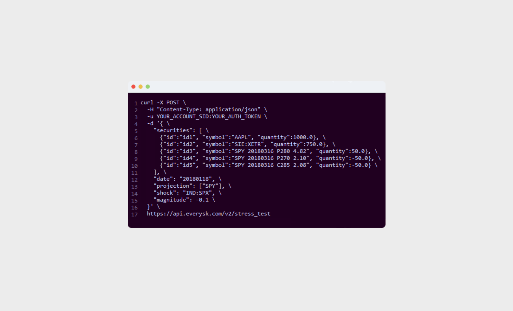 , Everysk REST API V2
