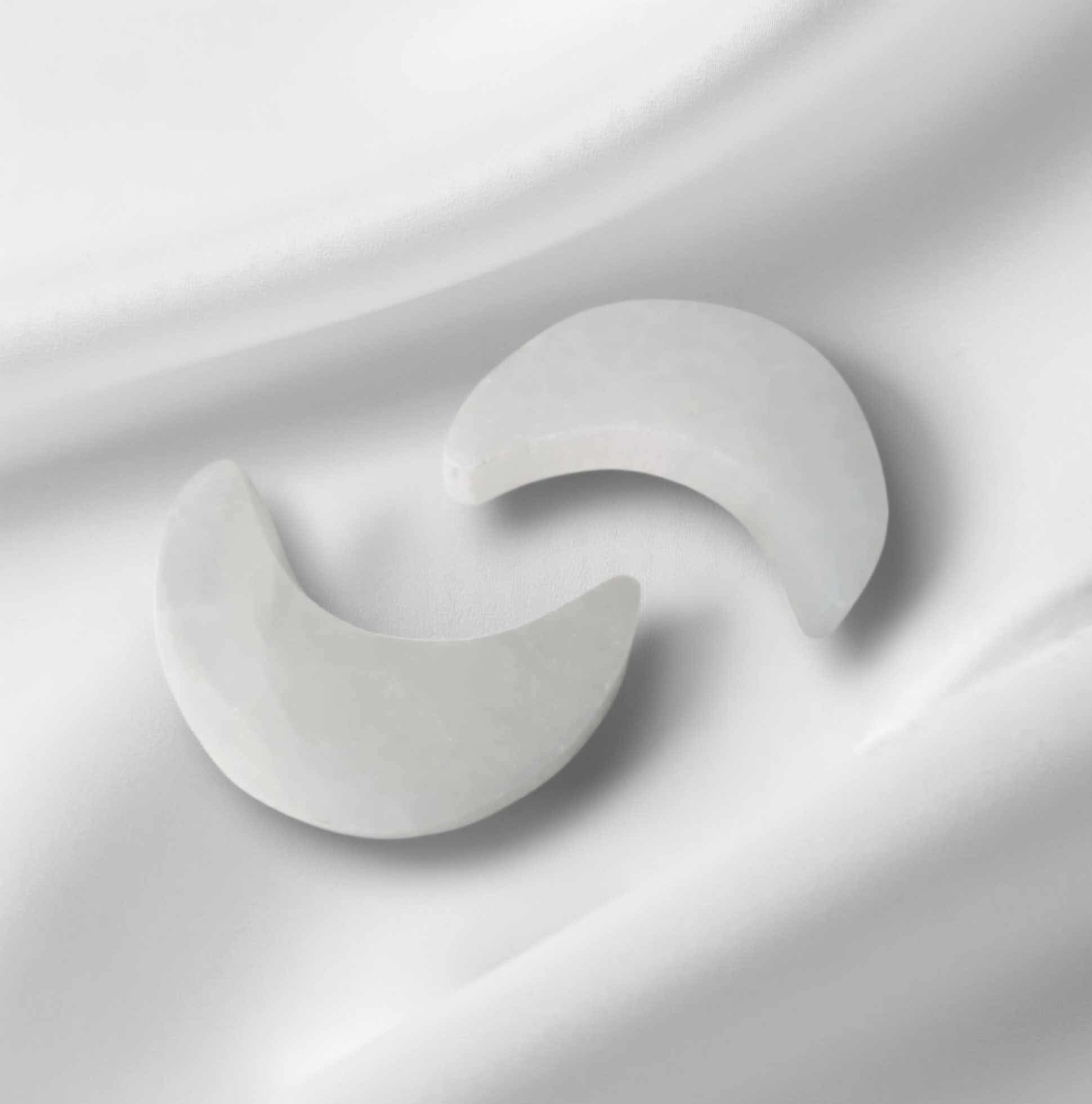 Selenite Moons