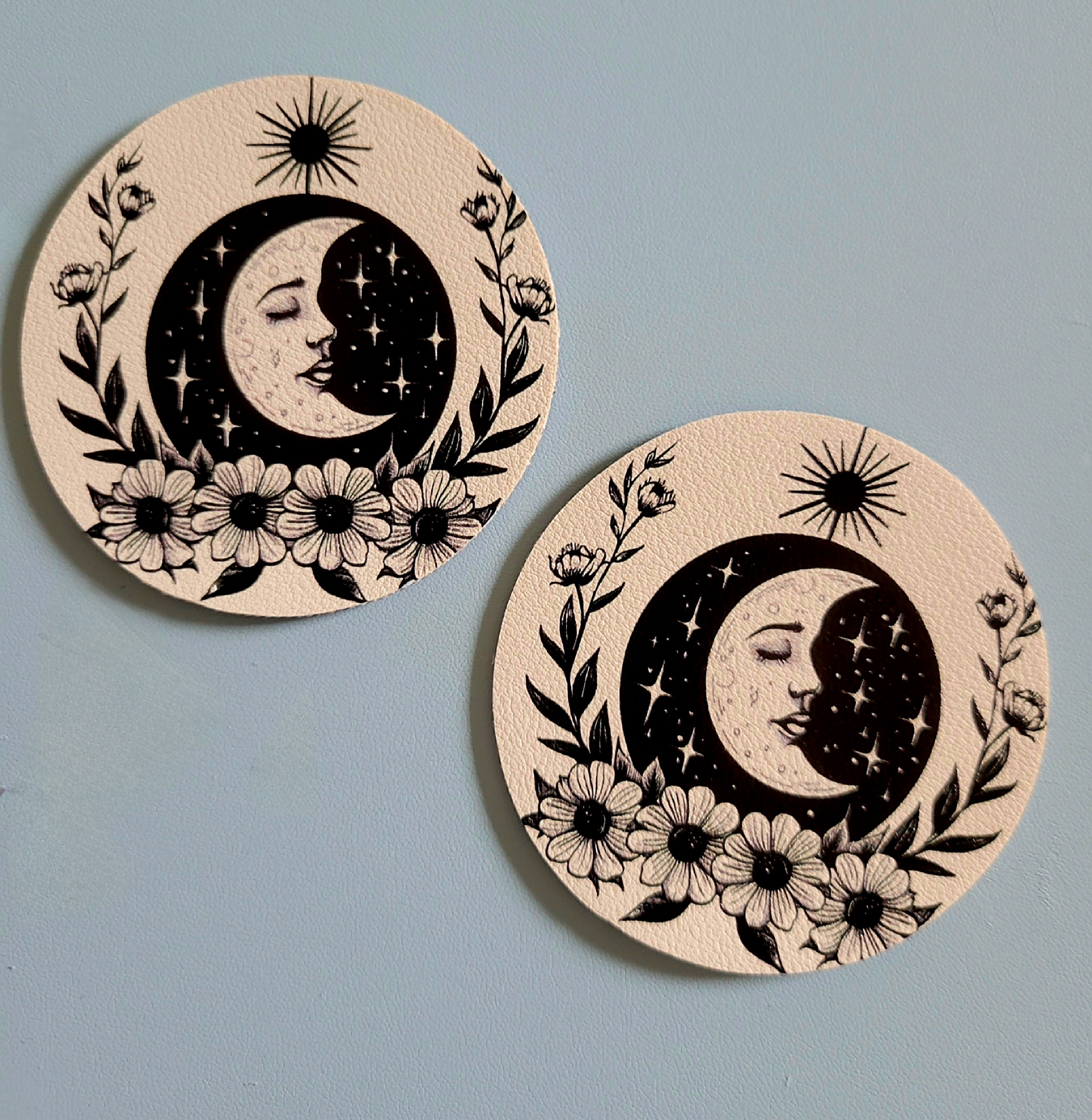 Moon Coaster Set