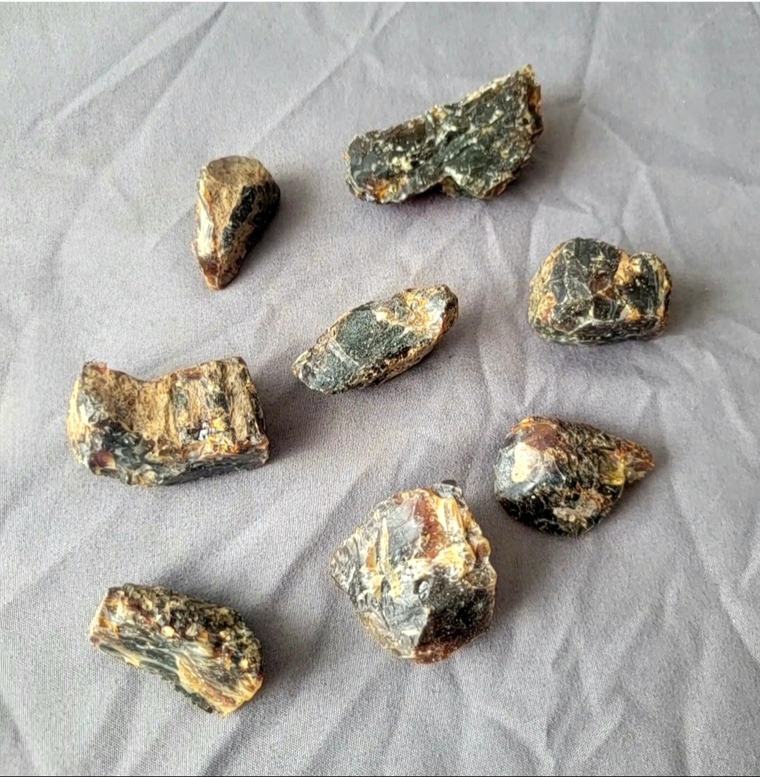 Blue Mozambique Amber