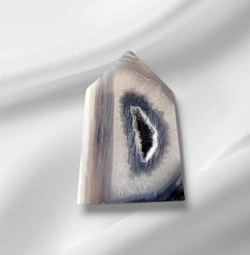 Gray Agate Slice