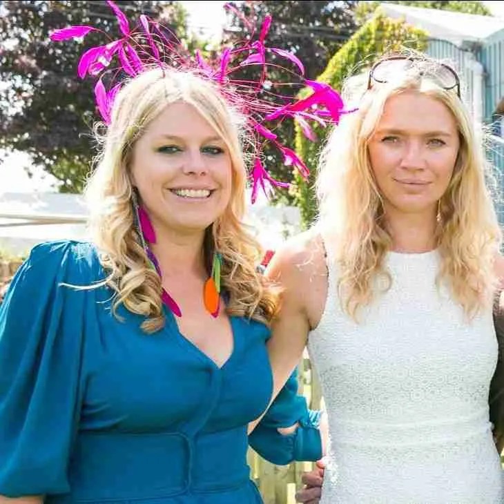 Jodie Kidd at Hickstead