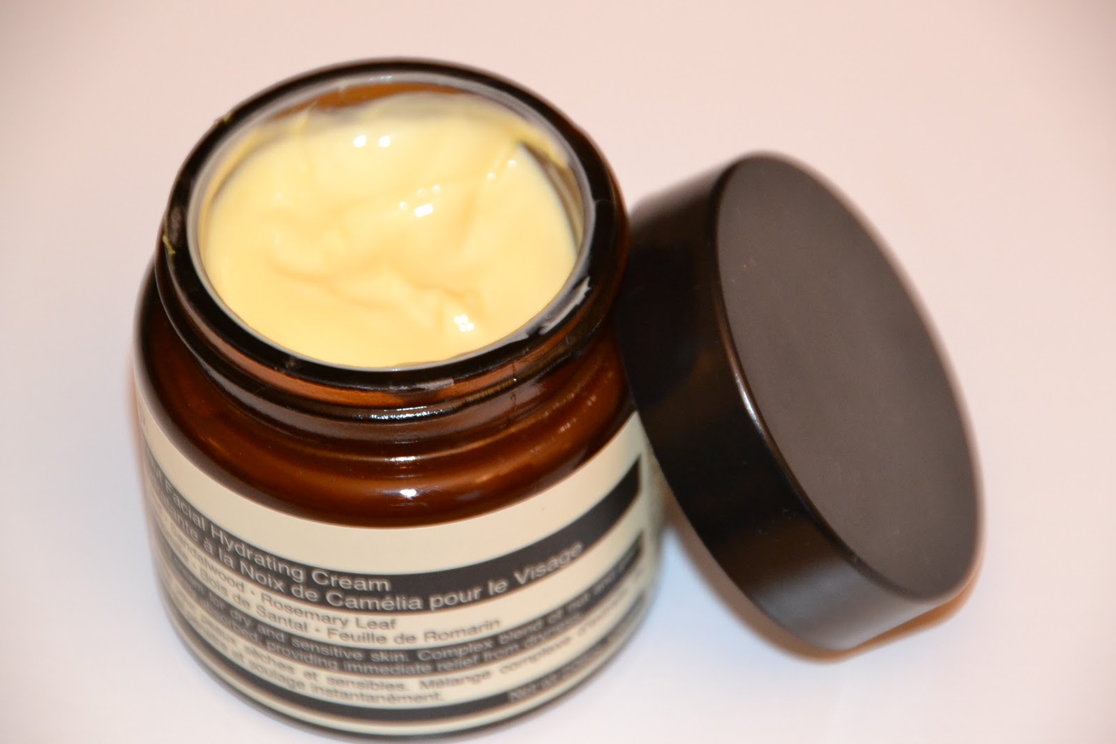 Aésop - Camellia Nut Facial Hydrating Cream. Yes it's expensive but I've had mine for nearly a year! E45 is great but it doesn't last all day like this does. My face honestly feels like a smacked arse without it.