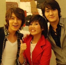 [PIC] Siwon, Donghae with Ch5 I-teen MC | It's everything Super Junior