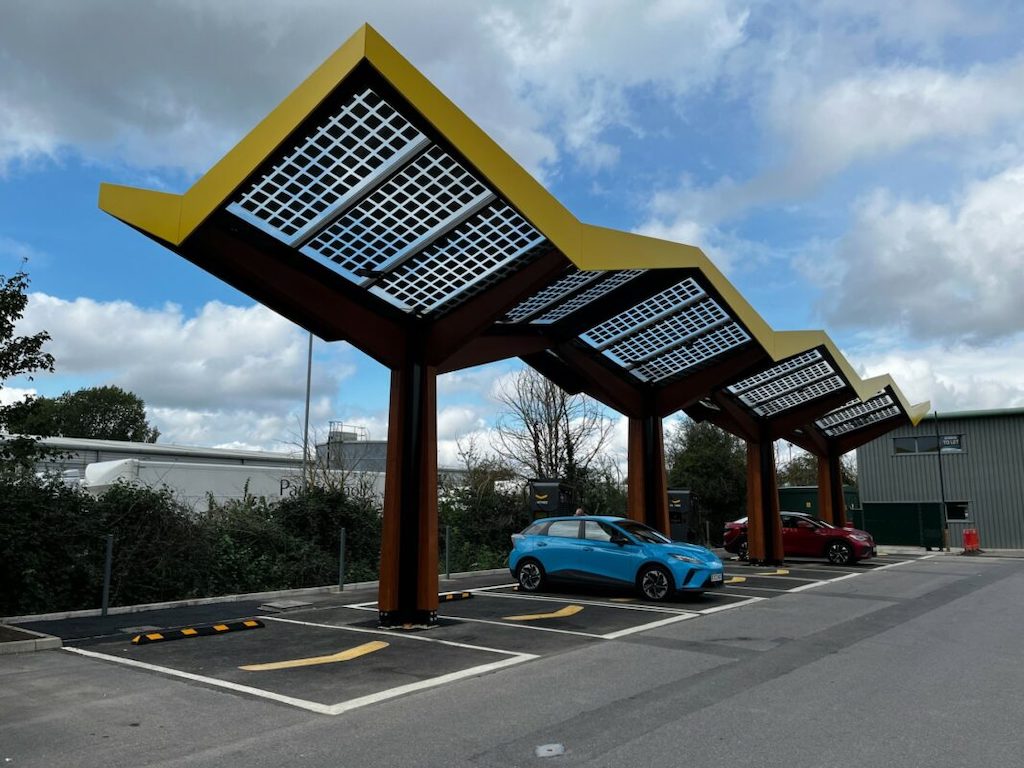 Fastned opens ultra-fast charging hub in South West