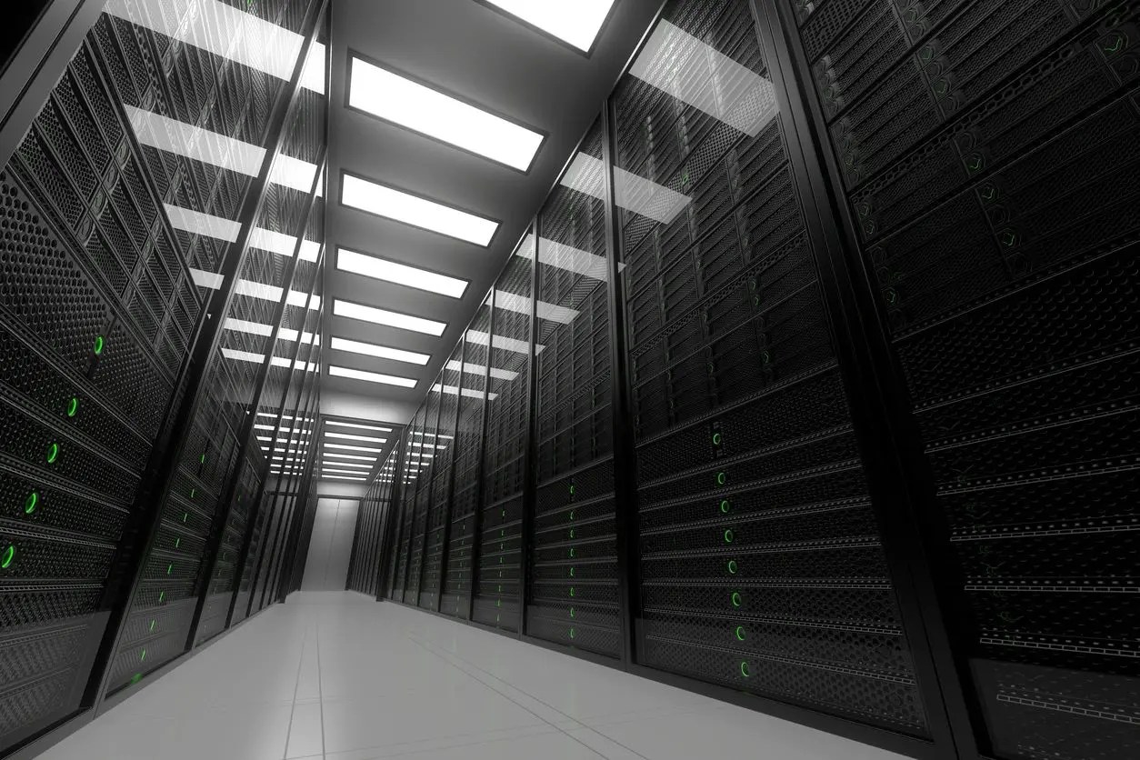 empty server room