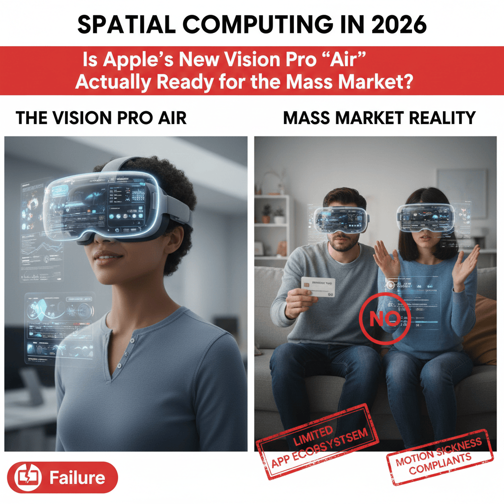 Spatial Computing In 2026 Is Apple S New Vision Pro Air Actually 11 