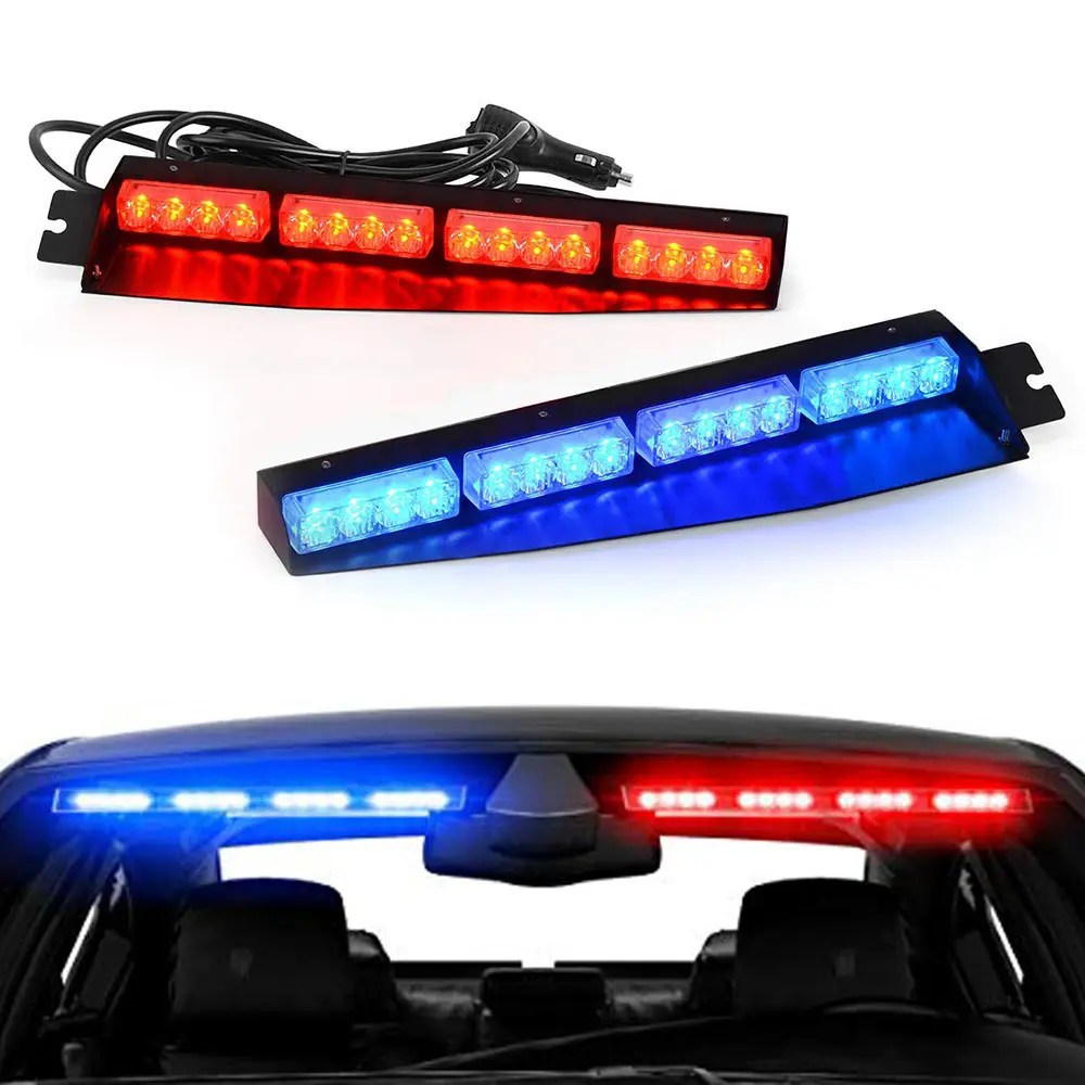 FRONT/REAR LED COVERT WINDSCREEN LIGHTS EVL