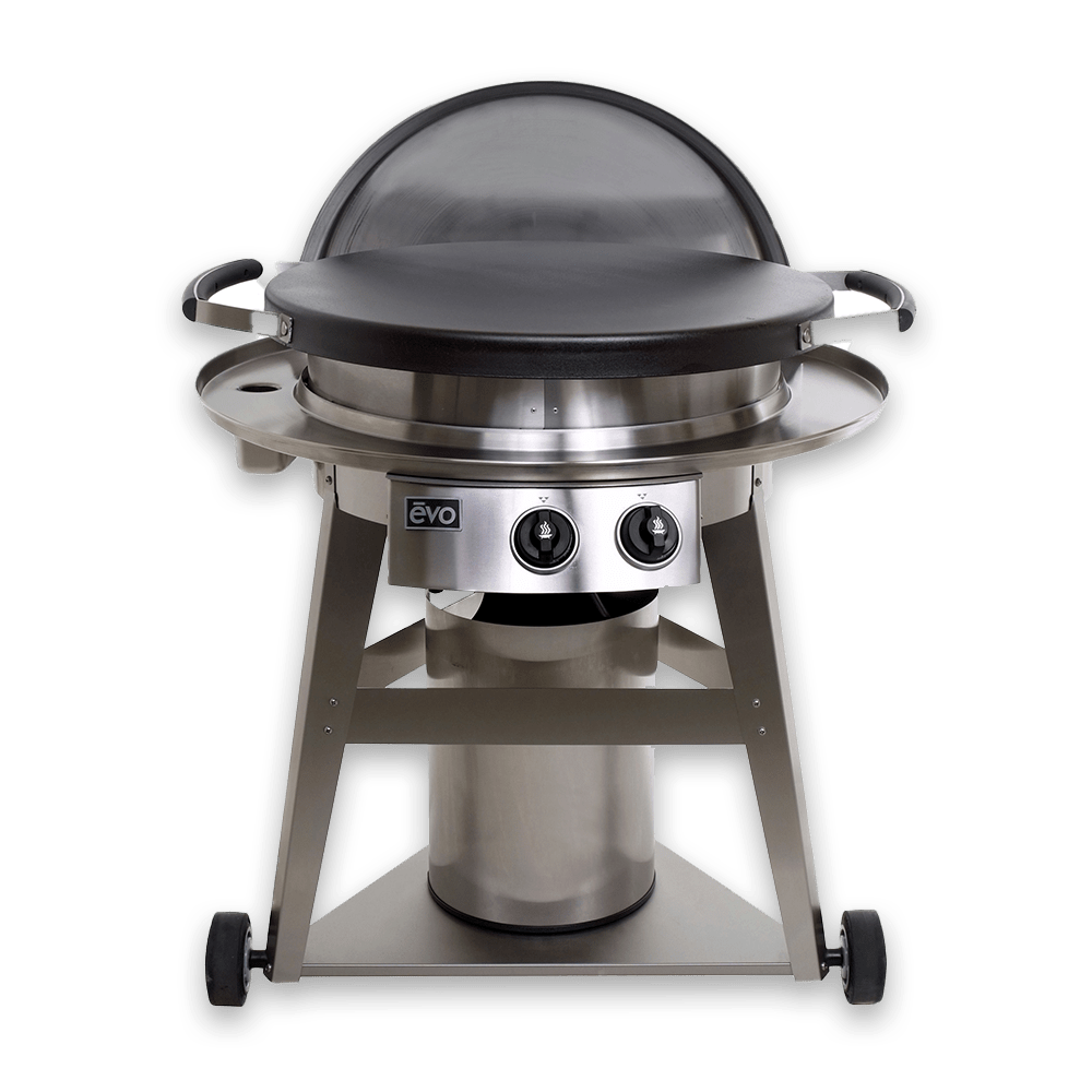Evo Professional Wheeled Cart Griddles