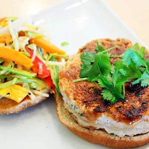 Chinese Chicken Burgers
