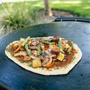 Grilled Pizza On The Evo