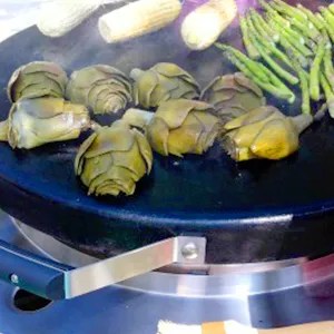 Grilled Artichokes