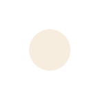 Cercle décoratif beige clair / Light beige decorative circle