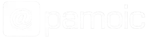Pamoic logo blanco
