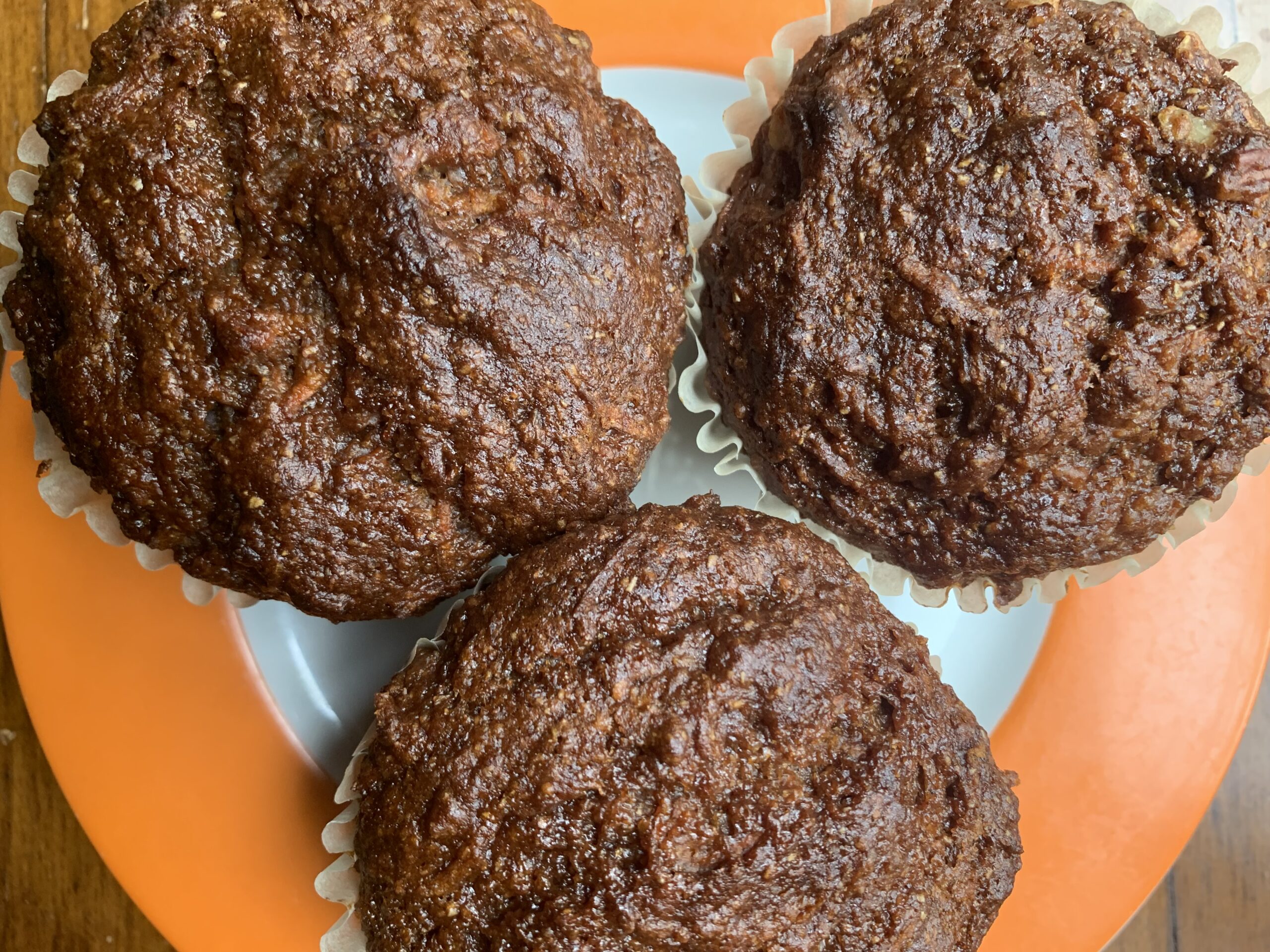 Low Fat Carrot Muffins evolution Coaching U