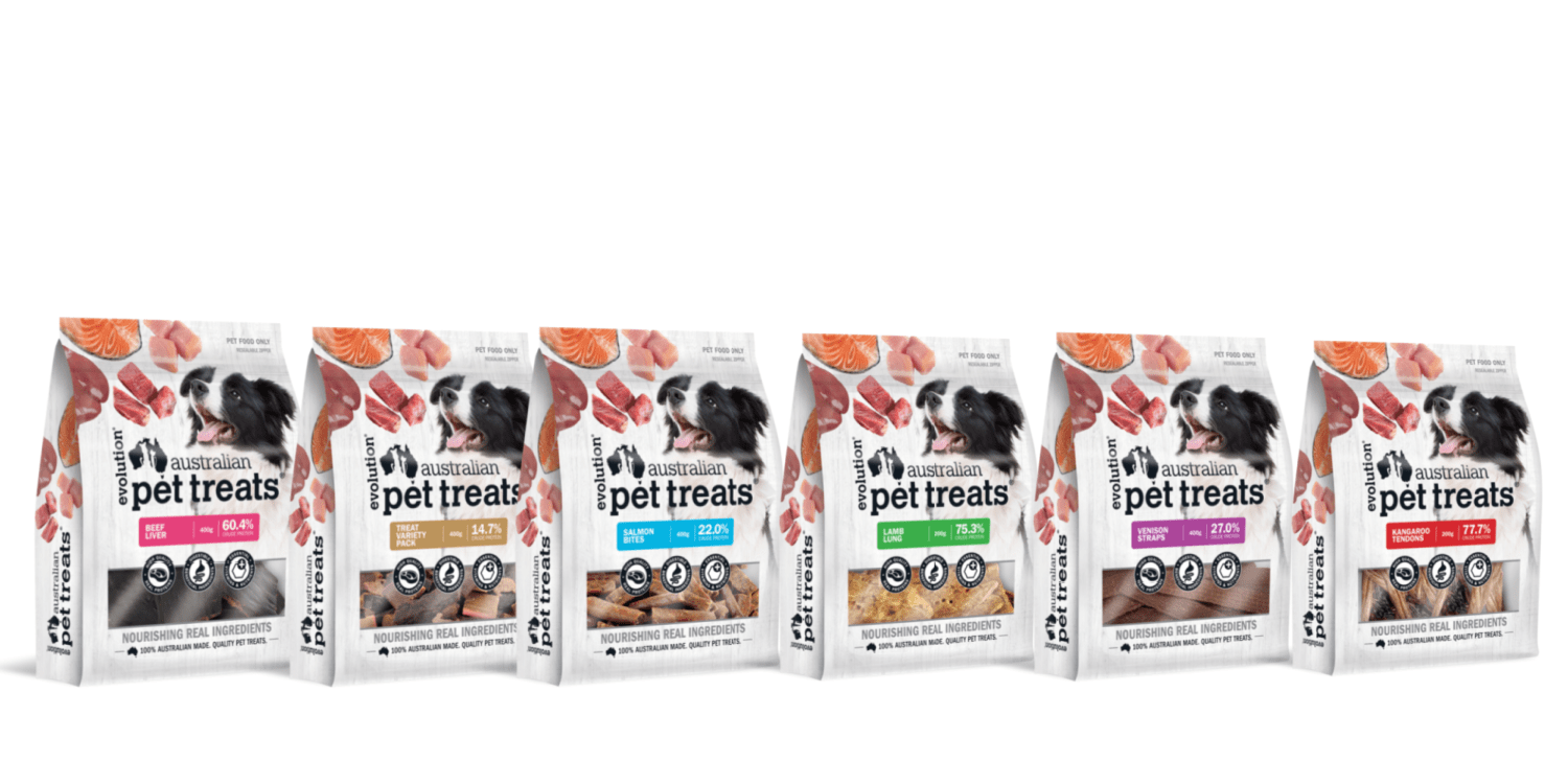 evolution dog treats