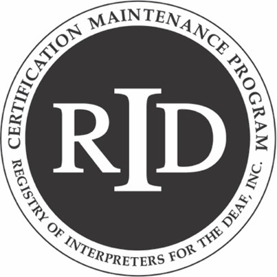 Registry of Interpreters for the Deaf, INC Logo