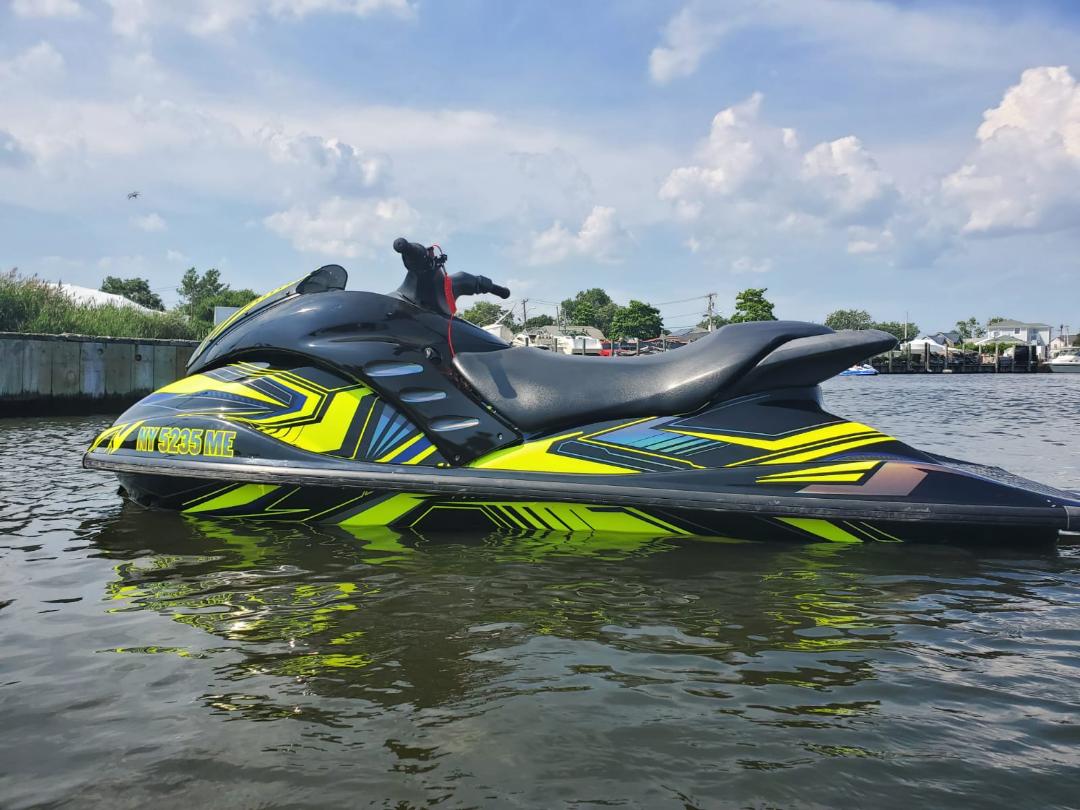 Custom Cut Jet Ski Vinyl Wrap