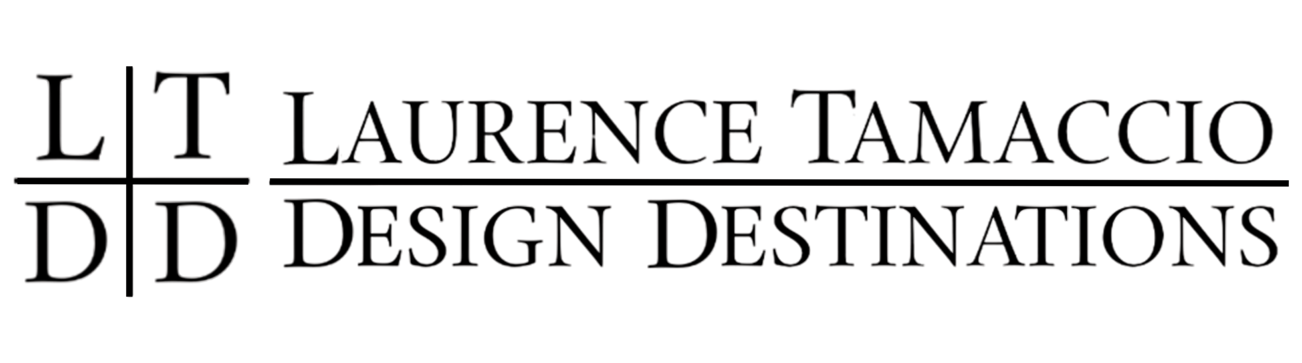 Laurence Tamaccio Design Destinations logo, Evolve client