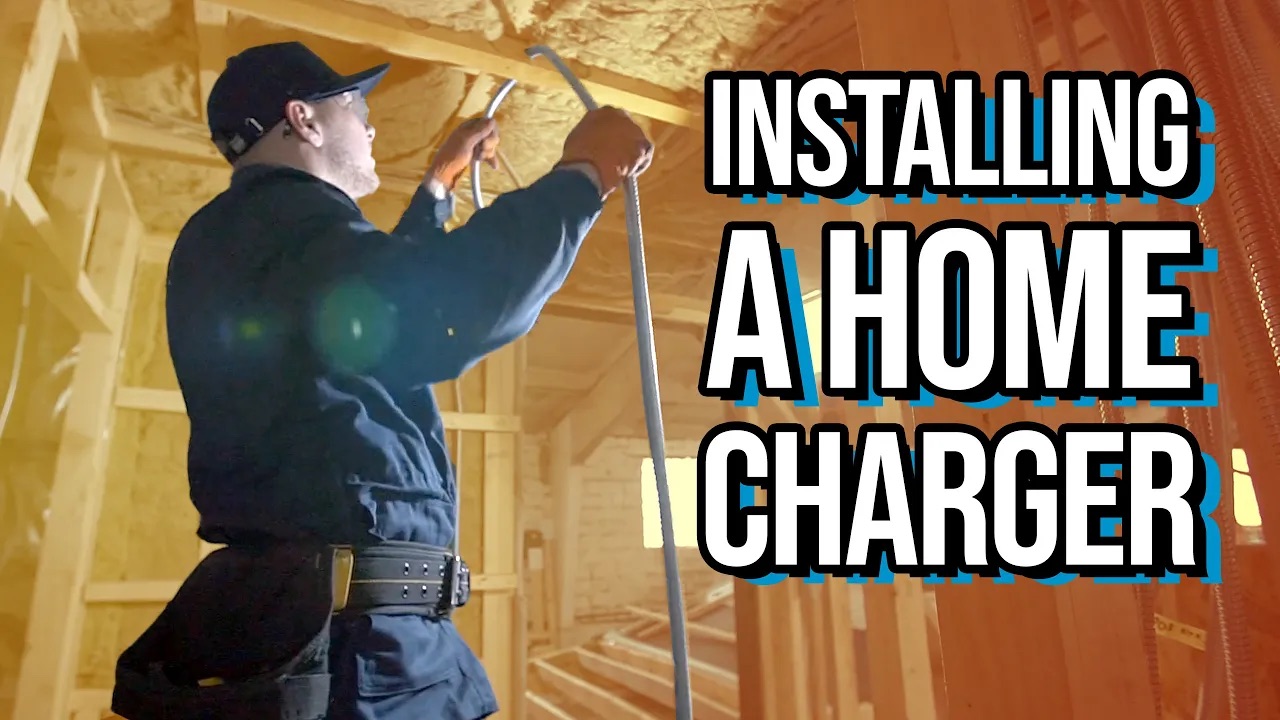 How do you install a level 2 ev charger?