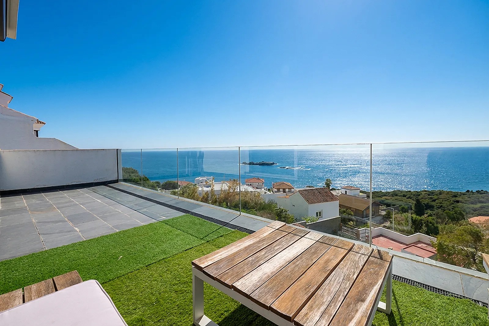 Villa con vistas al mar en El Faro de Punta Carnero, Algeciras