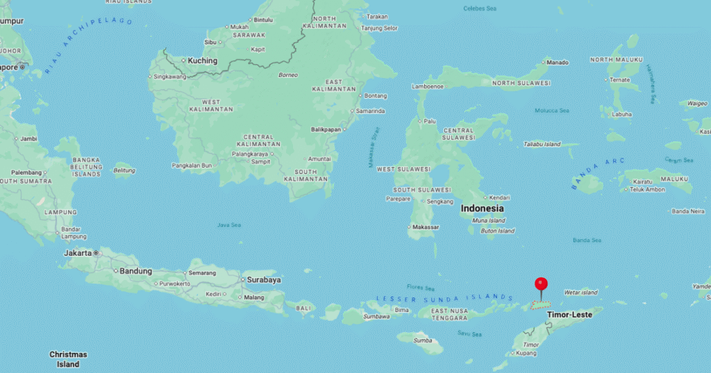Diving In Alor A Complete Guide Map Met Pin.