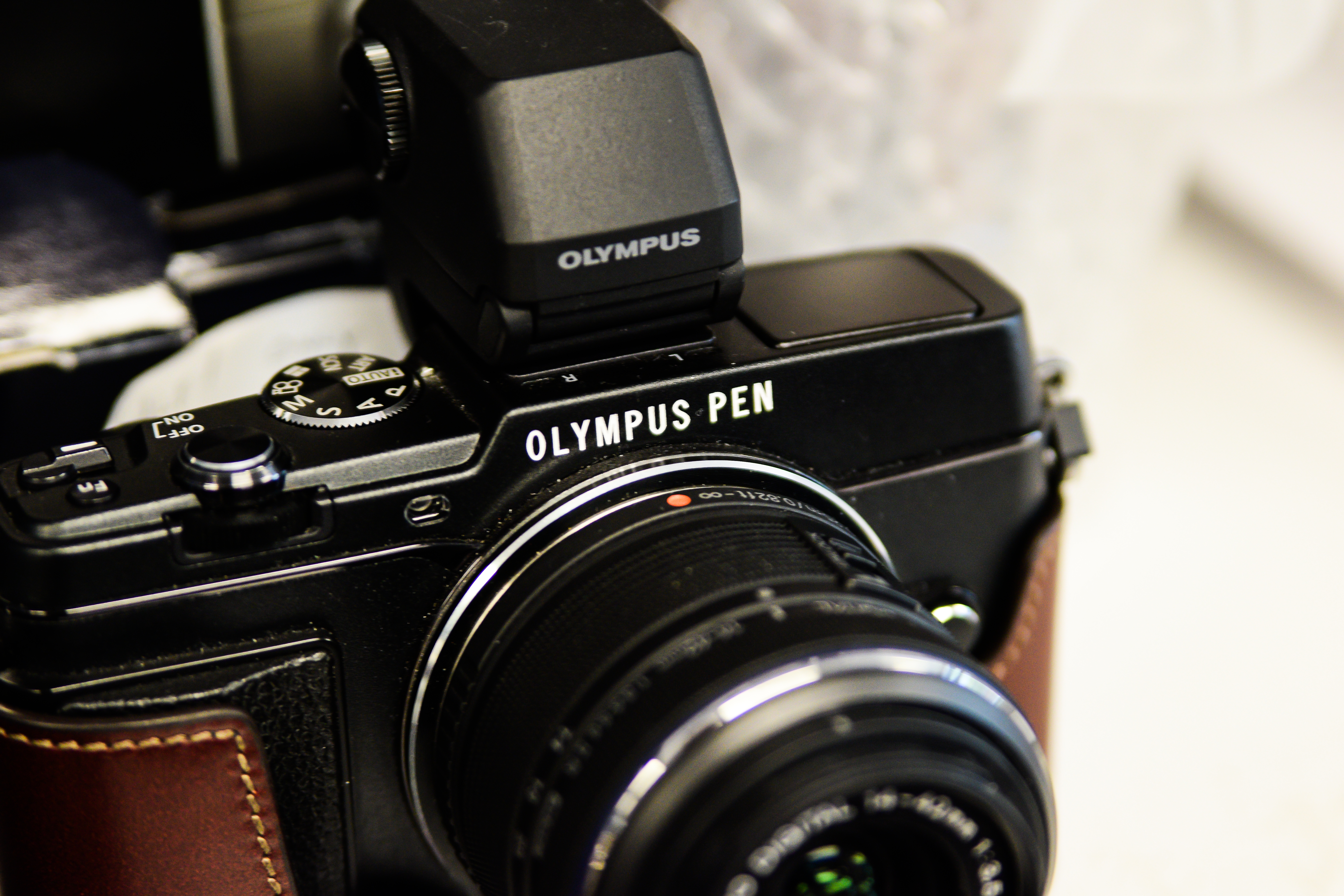 E-P5 I bought used from Southeastern and later traded is till available with my old EVF and Gariz half case.