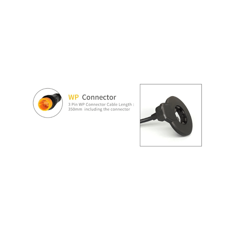 Pedal assist sensor 3 pin , slim , õhuke , 12 magnetiga