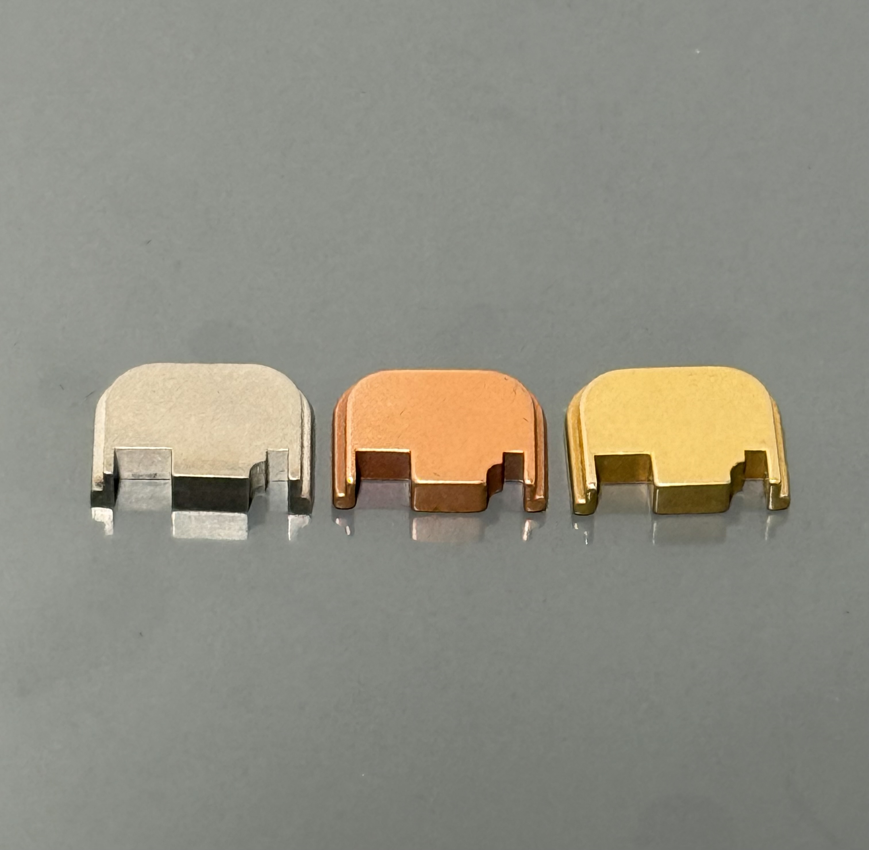 Back Plate-Aluminum-Gen 1-4-Standard-Aluminum, Copper or Brass-CRT