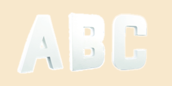 Decopatch ABC Letter Blocks