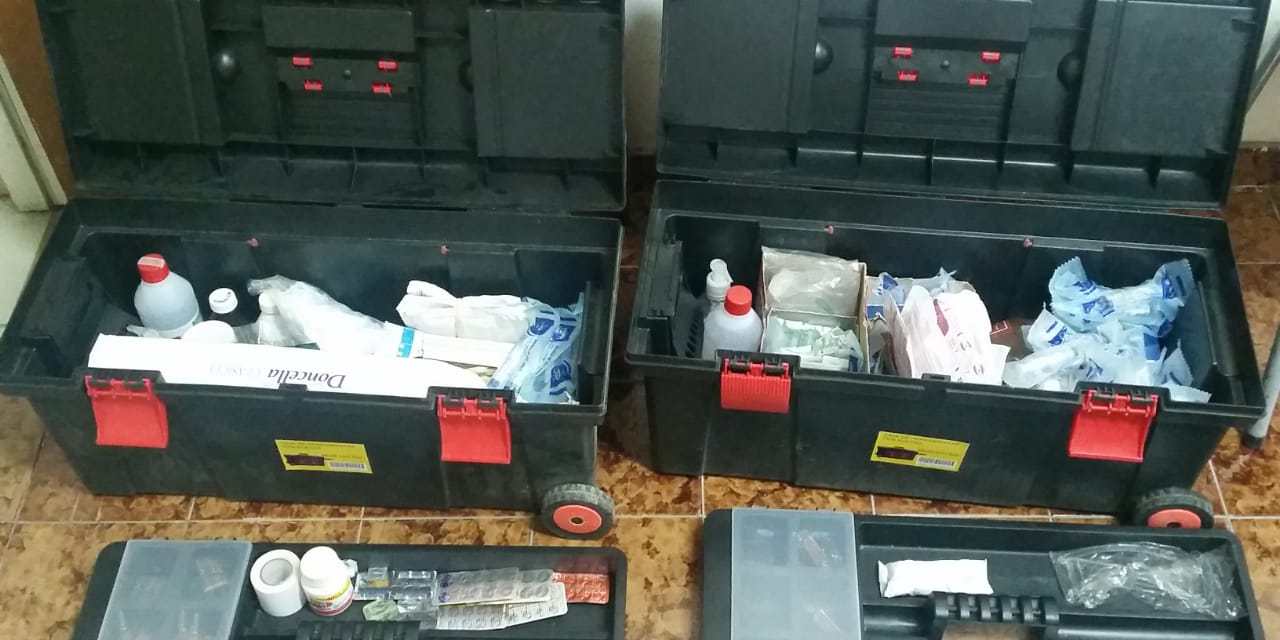 Nuevos materiales para el botiquín de primeros auxilios de la Facultad