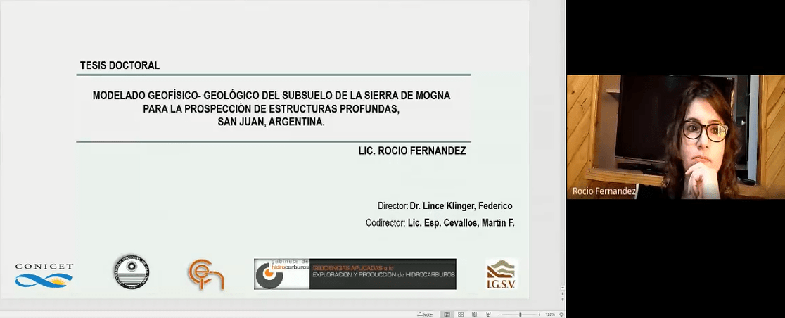 Nueva doctora en Ciencias Geológicas en Exactas