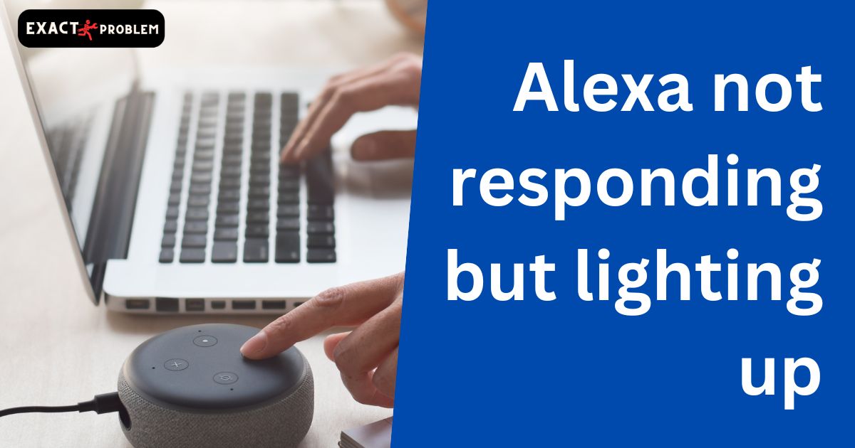 Alexa not responding but lighting up
