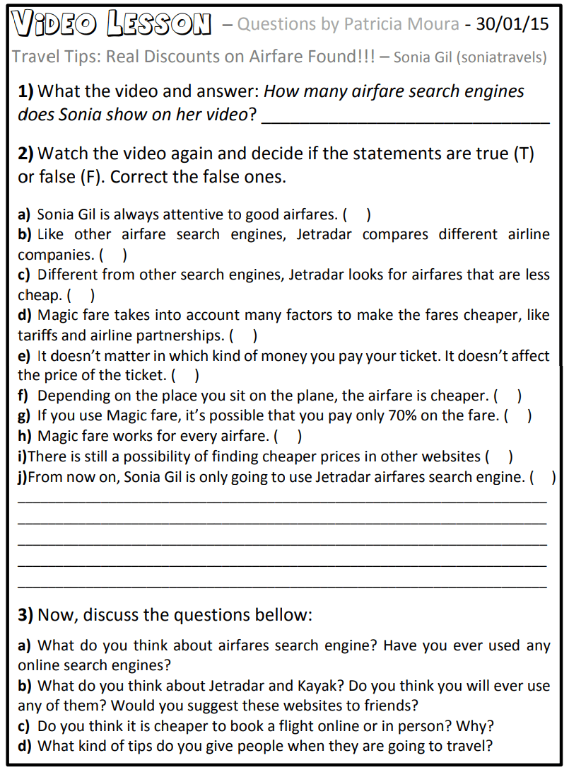  CELTA 015e Preparing A Lesson Plan PART 5 Handouts Exam Seekers