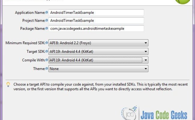 Android TimerTask Example - Java Code Geeks