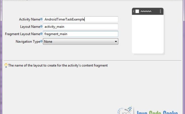 Android TimerTask Example - Java Code Geeks
