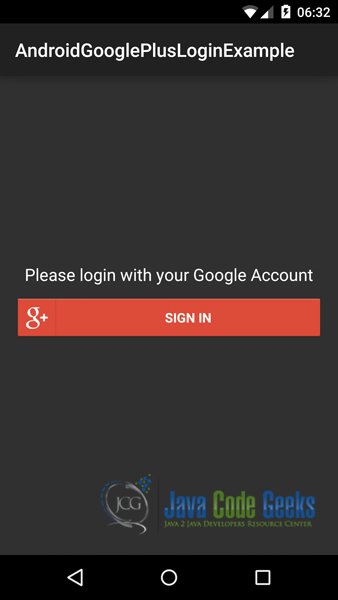Android Google Plus Login Example Java Code Geeks - Light Wallpapers - High Quality High Resolution Collection