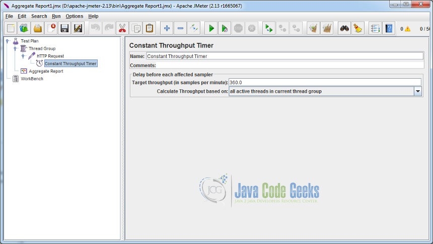 Jmeter Throughput Example Examples Java Code Geeks 2019