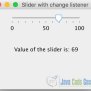 Java Swing Slider Example - Java Code Geeks