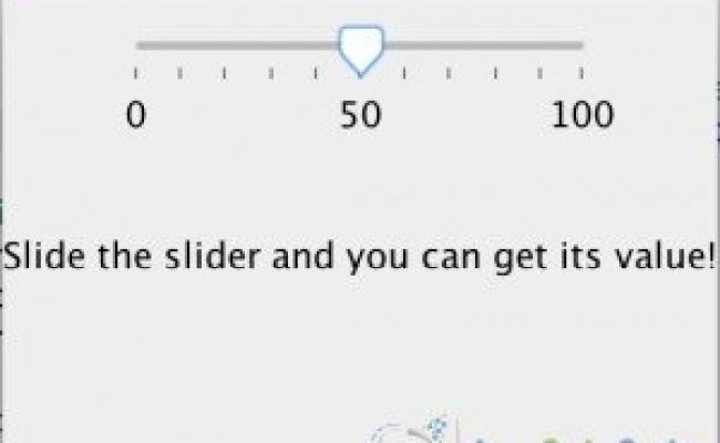 Java Swing Slider Example - Java Code Geeks