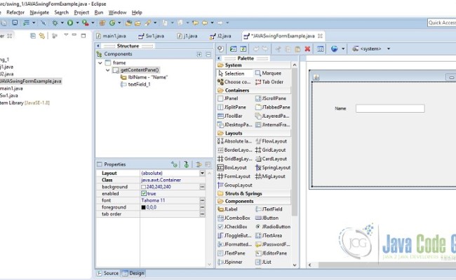 Project On Swing In Java With Source Code - Benefitsfer
