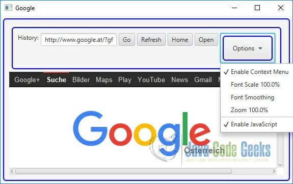 Javafx Webview Example Java Code Geeks - Full HD Light Arts for Desktop