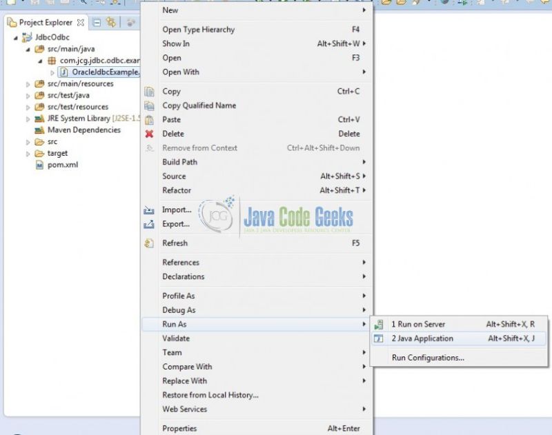 Jdbc With Oracle Thin Driver Example Java Code Geeks - Colorful Pattern Collection - Desktop Quality