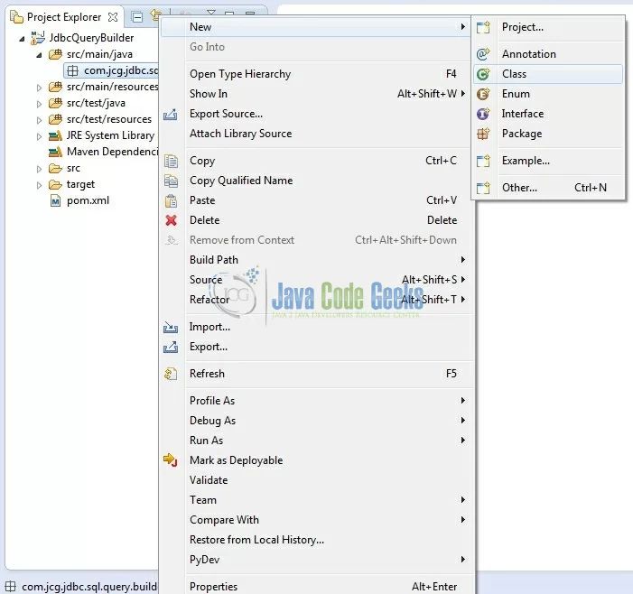Jdbc Query Builder Tutorial Java Code Geeks - Download Classic Colorful Wallpaper | 8K