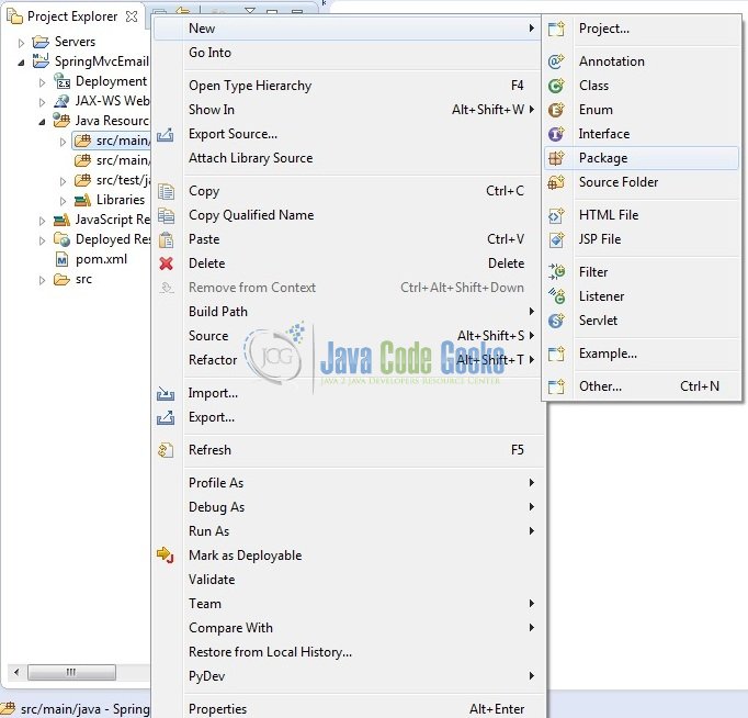 Sending Email With Spring Mvc Example Java Code Geeks - Best Gradient Textures in Full HD