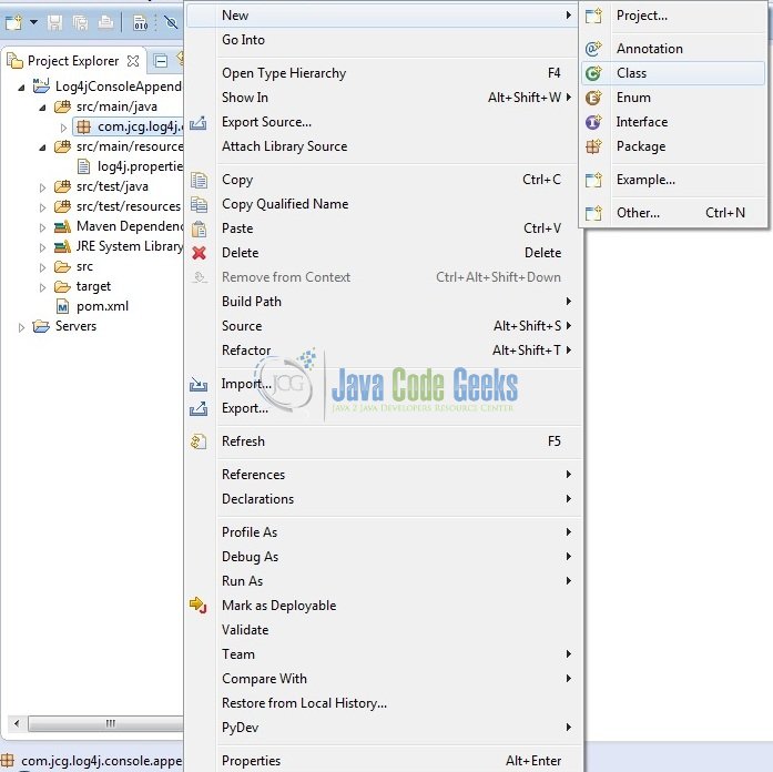 Log4j Property Configuration Example Java Code Geeks - Best Abstract Textures in Full HD