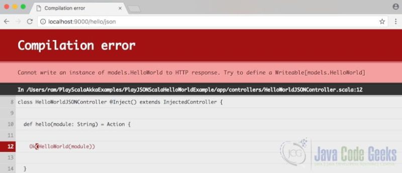 Play Framework Json Scala Example Java Code Geeks - Elegant Dark Texture - Desktop