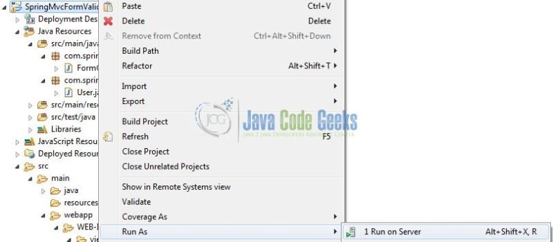 Spring Mvc Form Validation Example Java Code Geeks - Desktop Ocean Wallpapers for Desktop